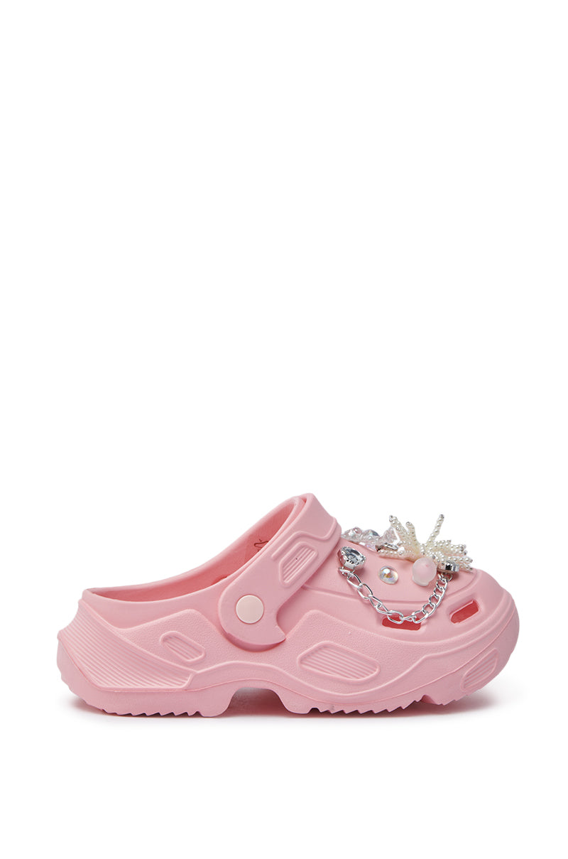 AZALEA WANG MAVA PINK PEARL IRIDESCENT FLAT